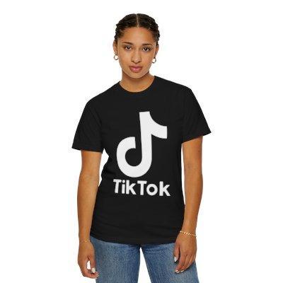 Tiktoker Influencer Shirt, TikTok Logo Tee, Content Creator Shirt, 100% Cotton, Express Shipping, Unisex TikTok T-shirt Menswear Top Menswear Top Love