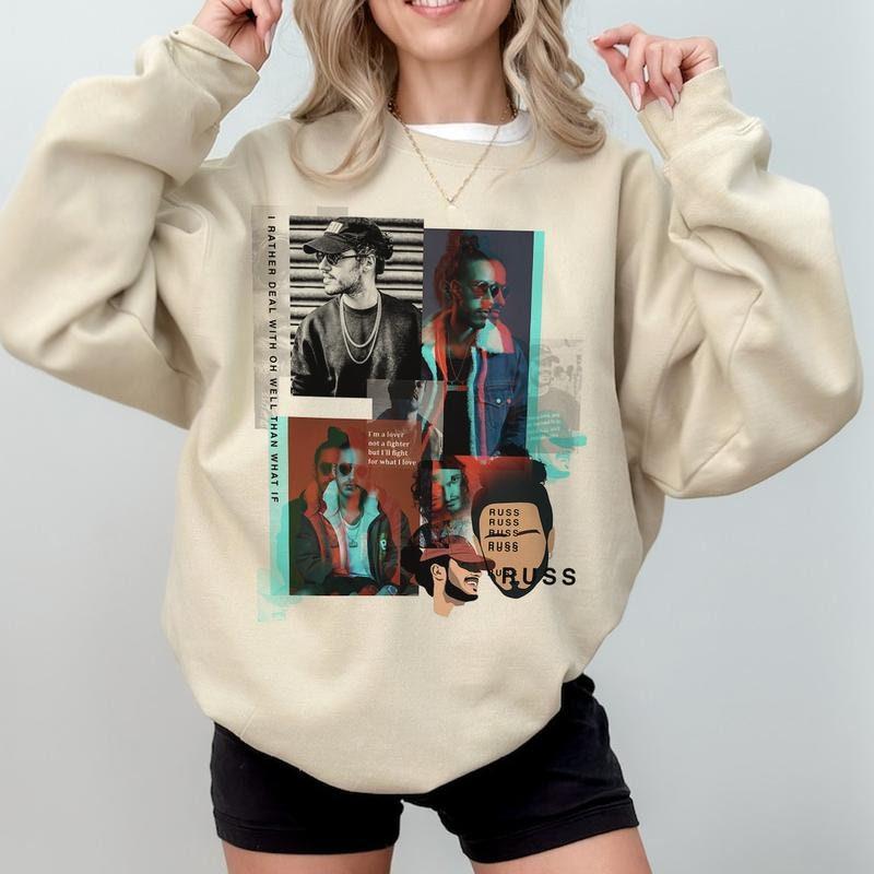 Russ Merch Santiago Album It Was You All Along Tour 2024 Shirt , Free Shipping, Unisex T-Shirt, Crewneck Sweatshirt, Hoodie, tour 2024 shirt, retro sh