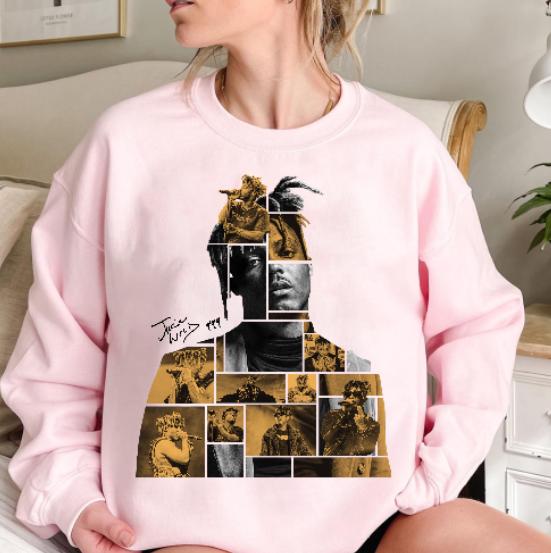 Jujce Wrld Shirt, Juice W Frame Sweatshirt Hoodie, J World 999 Shirt