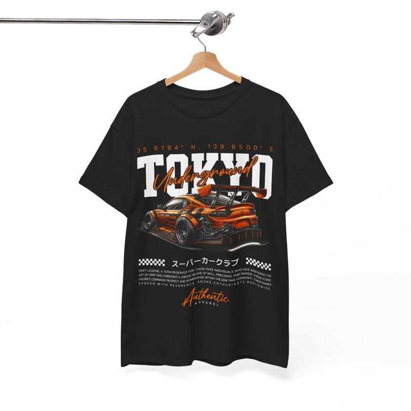 Tokyo Car Heavy Cotton Tee