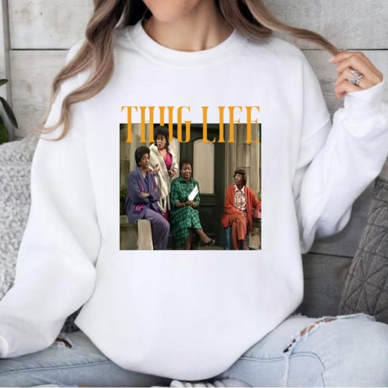 Thug Life Tee Shirt, Ladies of 227 Shirt, Vibes Mom Shirt, 80s TV Show T-Shirt, Ladies of 227 Fan Shirt, Gift For Fan