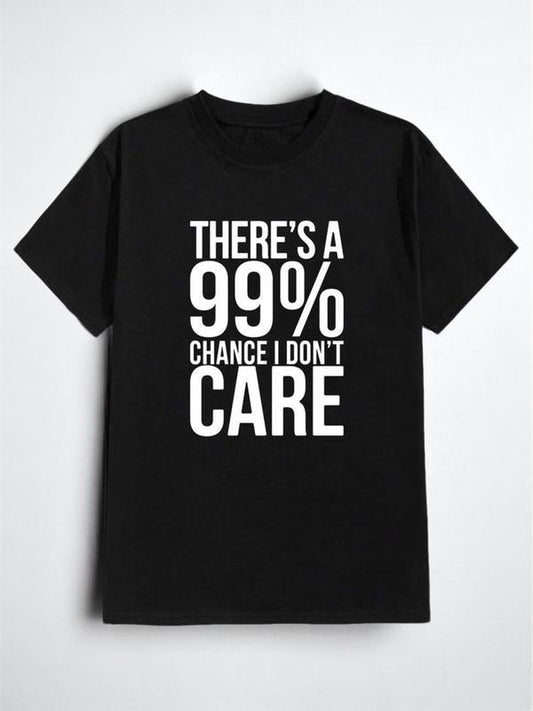 Men's Letter & Figure Print Round Neck Tee, Casual Streetwear Short Sleeve Crewneck T-shirt, Graphic Tees, Summer Clothes, Back to School Tee,Â Men's R