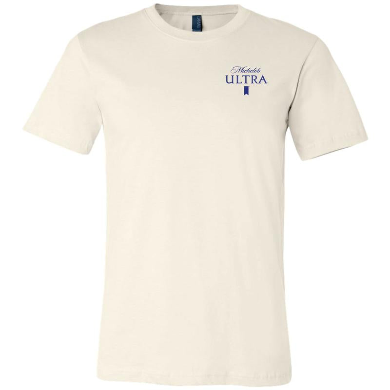 Michelob Ultra - Golf Caddie 2-sided T-shirt - Unisex Style Essentials - Colorful Range - Statement Pieces - Fashion For All - All Sizes Offered