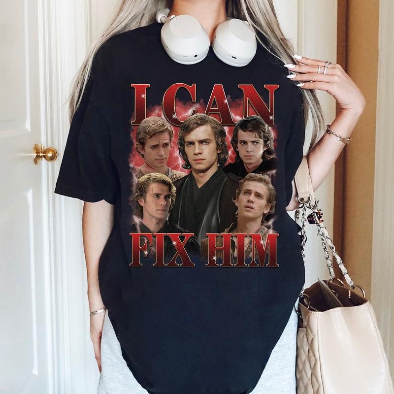 Star Movie War Hayden Christensen I can fix him Shirt Sith 20Th Anniversary Sith Wars Shirt Anakin Padme Shirt 5