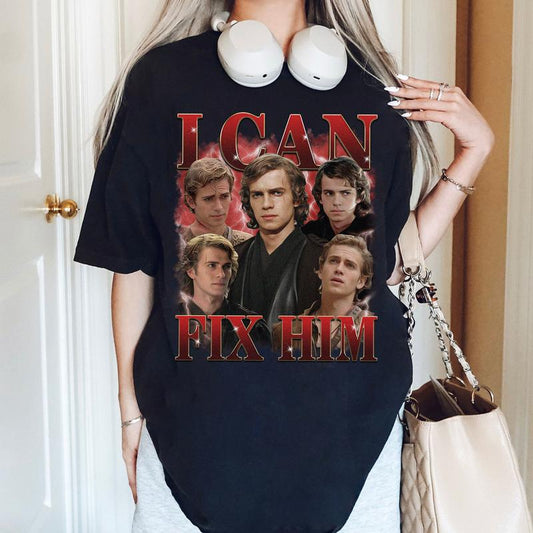 Star Movie War Hayden Christensen I can fix him Shirt Sith 20Th Anniversary Sith Wars Shirt Anakin Padme Shirt 5