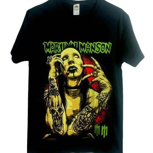 Marilyn Manson Shirt Officially Licensed Unisex TShirt Cotton Menswear