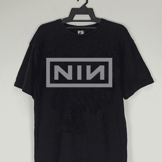 Nin Logo Shirt, Nine Inch Nails Pretty Hate Machine Rock Band Vintage 90S Shirt For Fans, The Downward Spiral, Trent Reznor, Atticus Ross Clothing
