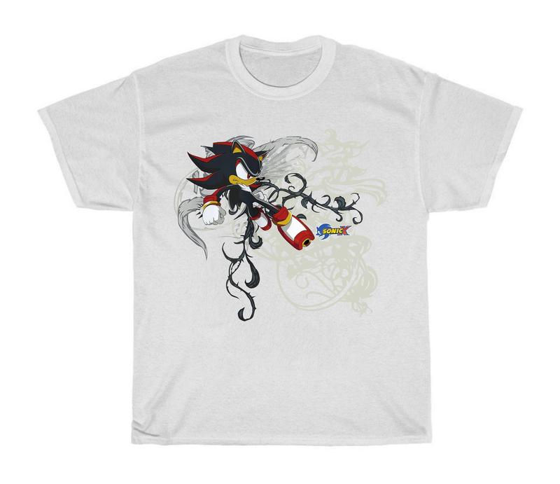 Sonic X - T-Shirt, Sonic X Tee, Shadow The Hedgehog Shirt, Jesse Pinkman T-Shirt Menswear Top Underwear Tshirt