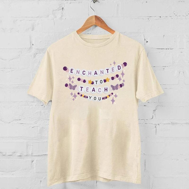 Enchanted to Teach You Friendship Bracelet ShirtsSweatshirt, In My Teacher Era Enchanted Back to School Gift for Teachers