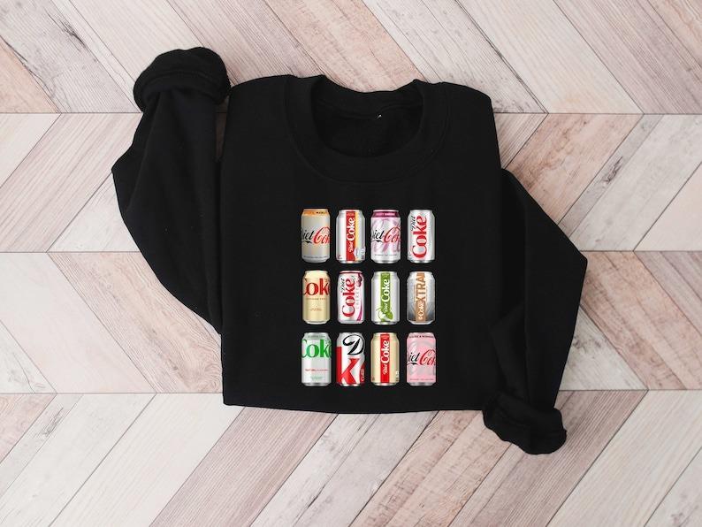 Diet Coke Sweatshirt, Christmas Diet Coke Sampler