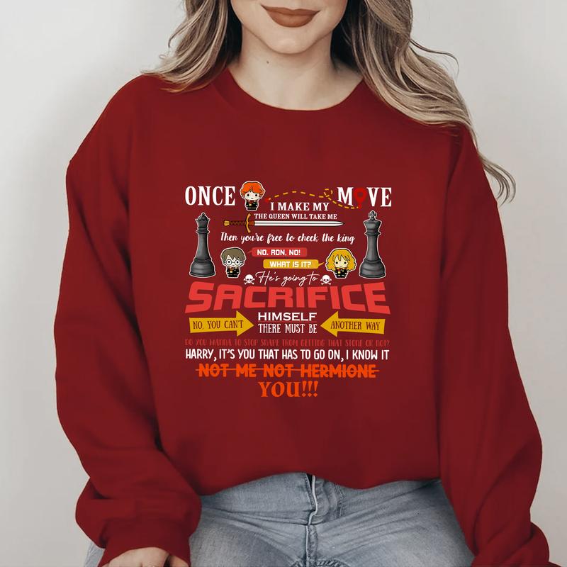 HP Ron's Quotes Sweatshirt Hoodie Shirt, gift for fan