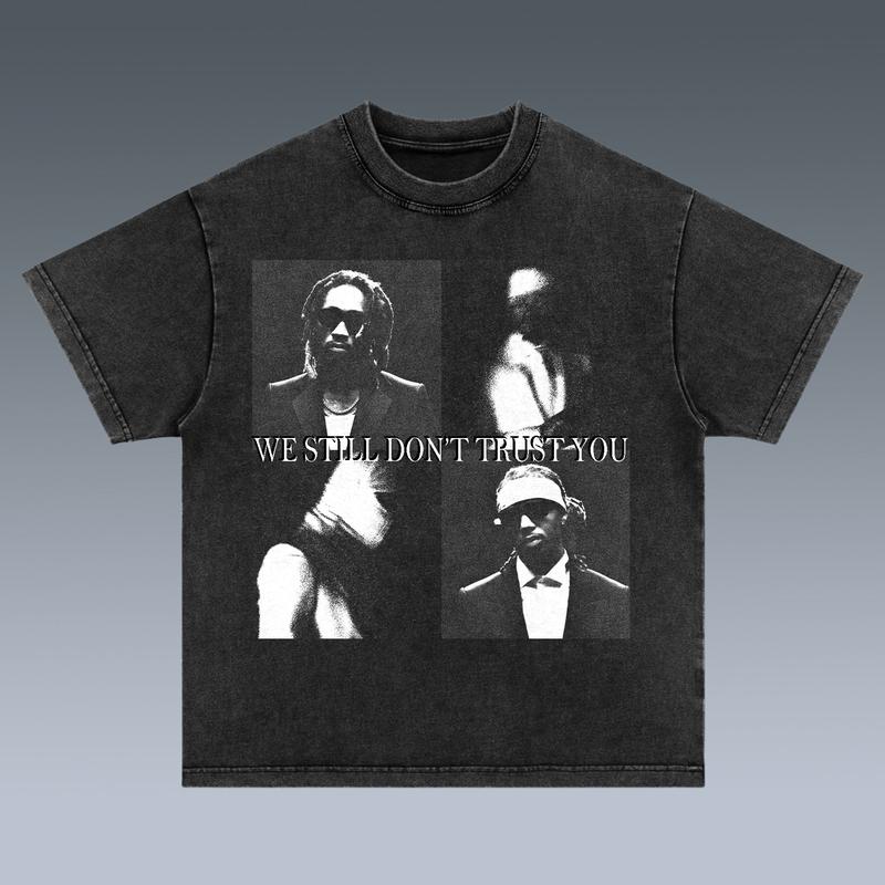 VINTAGE TEE  WE STILL DONâ€™T TRUST YOU-FUTURE V2 , Free Shipping, tour 2024 shirt, Hiphop Shirt, Rapper Shirt