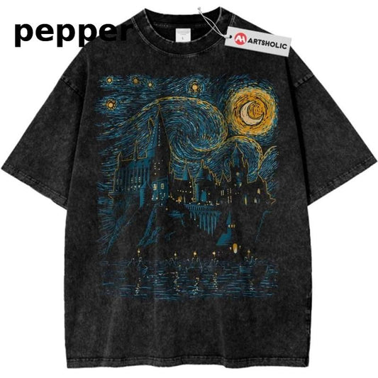 Hogwarts Shirt, Harry Potter Shirt, Movie Shirt, Vintage T-Shirt