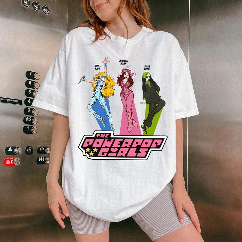 Chappell Powerpop Girls T-Shirt Sweatshirt, Chappell Music Sweatshirt Comfort