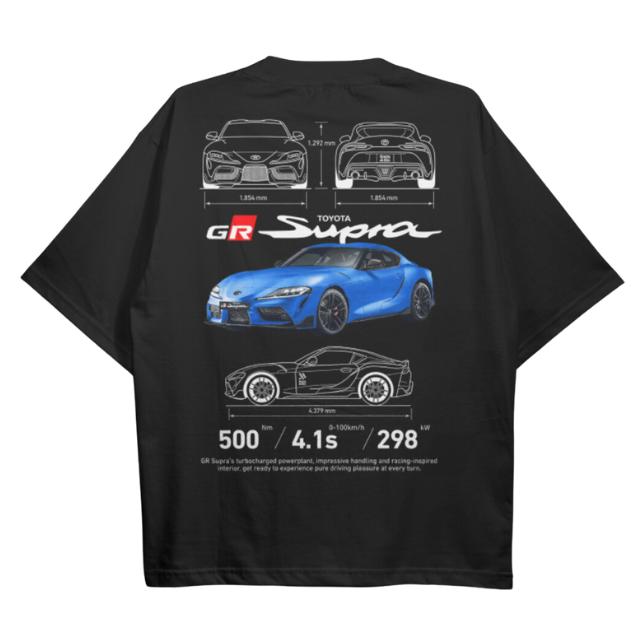 GR SUPRA MK5 BLACK Tshirt, Gr Supra MK5 Shirt, Vintage Graphic Tee, Y2K Shirt, Technical Specs T-Shirt, Racing Shirt, Car Shirt Trending, Sport Car Sh
