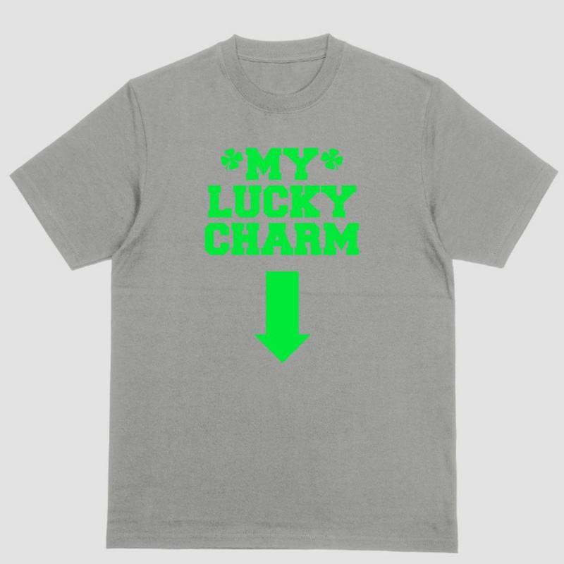 MY LUCKY CHARM, Short sleeve St Pats shirt