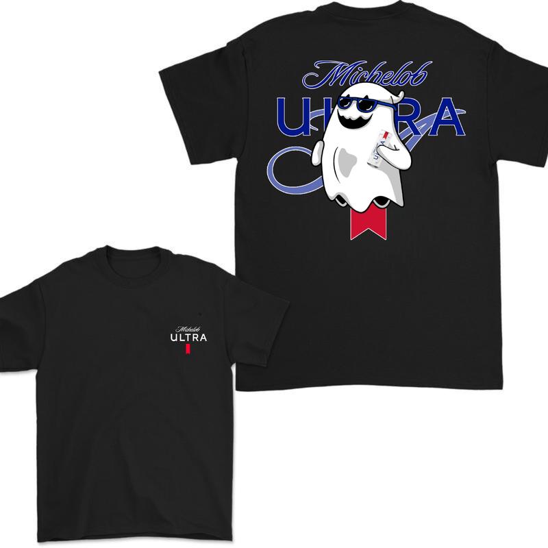 Michelob Ultra Ghost Halloween 2 Sided T-Shirt, Michelob Ultra Shirt For Men And Women, Halloween Trendy Shirt