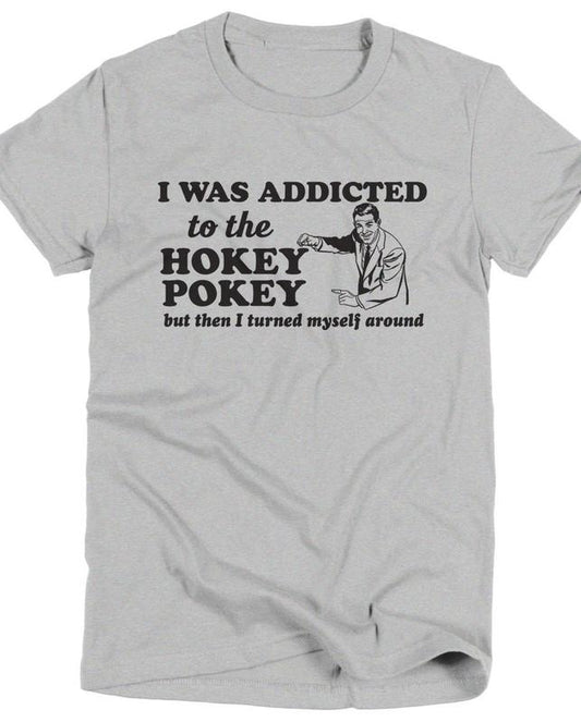Funny Shirt Hokey Pokey T-Shirt - Geek Nerd Pun Dance Joke Gift for Birthday Anniversary UNISEX TEE with Humor and Style