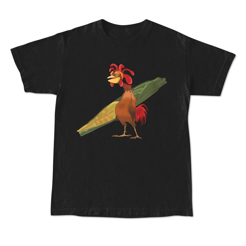 Chicken Joe Shirt, Beach Surf Unisex T-Shirt Back Printed Cotton Casual Classic, Gift for Her, Gift for Him, Gift for Friend Menswear Top