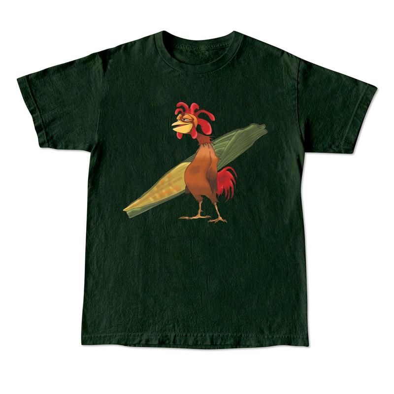 Chicken Joe Shirt, Beach Surf Unisex T-Shirt Back Printed Cotton Casual Classic, Gift for Her, Gift for Him, Gift for Friend Menswear Top