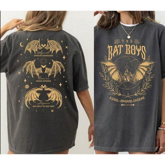 The Bat Boys Shirt, The Night Court Acotar Shirt, Acotar the Bat Boy Cotton Fabric