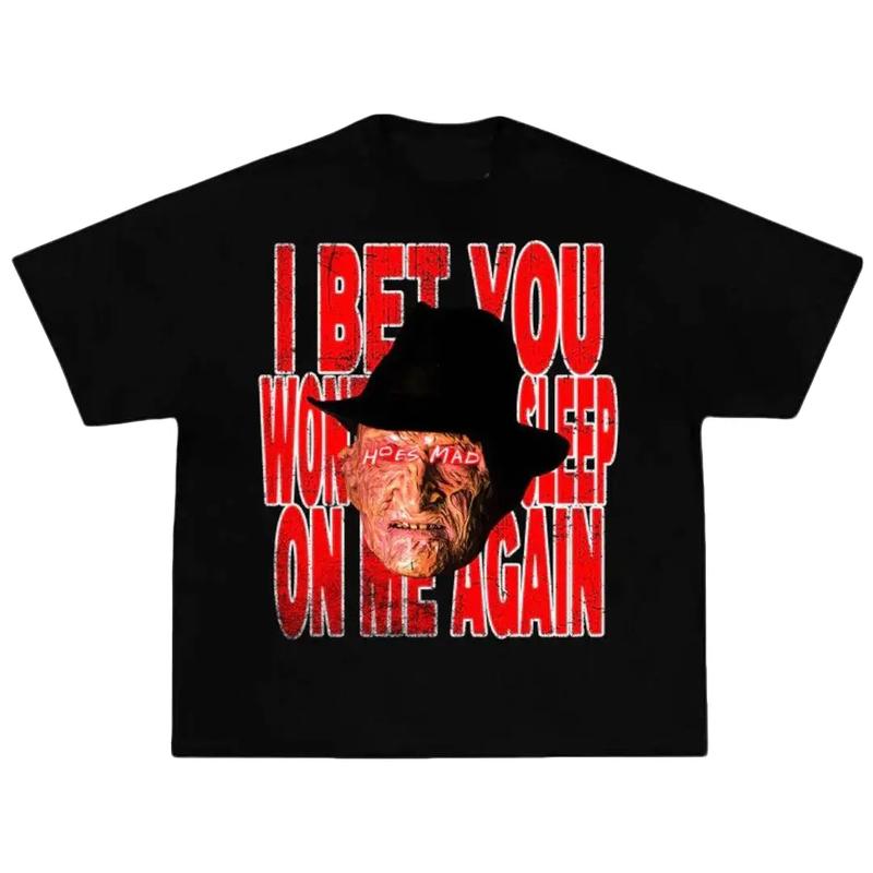 HOES MAD FREDDY TEE - Rare Homage Vintage Style Graphic Bootleg - STREETWEAR