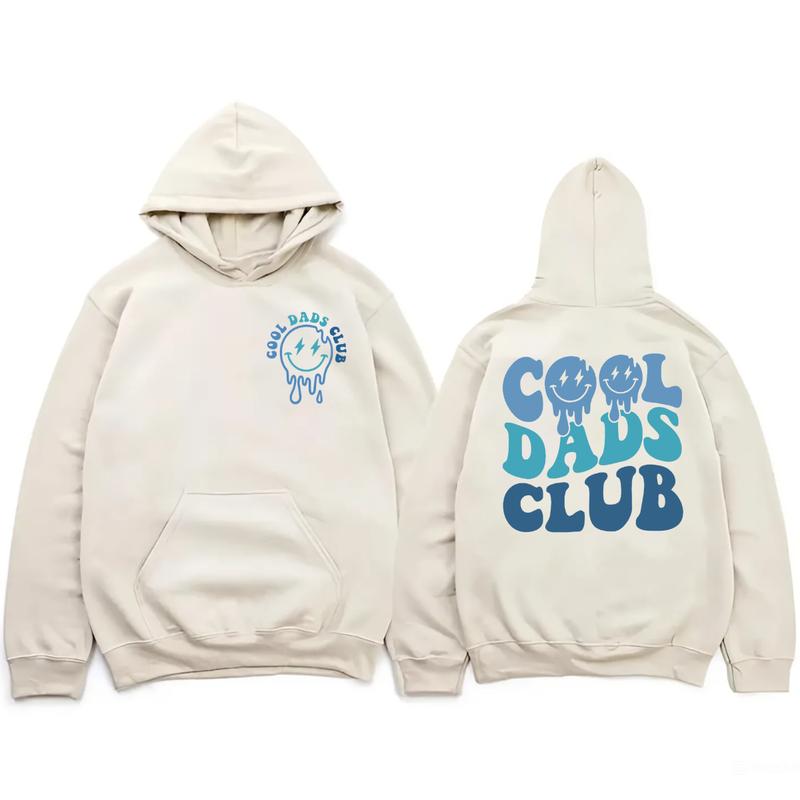 Cool Dads Club Two Sides Shirt, Dad T-shirt, Dad Hoodie, Funny Husband Shirt, Aesthetic Clothes Hoodie and Sweatshirt, Full Color and Size for All, Fa