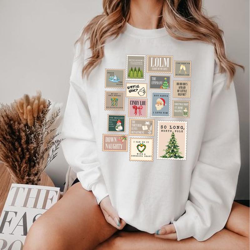 TT Vintage Song in Albums Christmas Version SweatshirtTshirtHoodie, Christmas Breathable Fabric Sweatshirt, Fan Shirt
