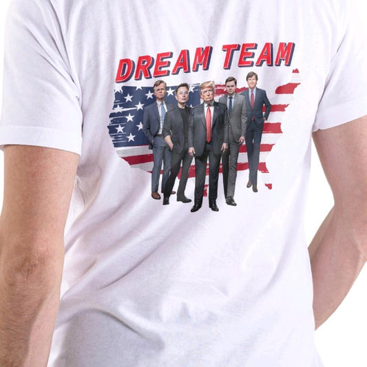 The Dream Team 2024 Men's T-Shirt - Men's Top - Menswear Cotton, Casual trump vance trump  shirt t shirt