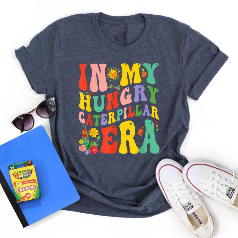 In My Hungry Caterpillar Era Back To School T-Shirt, Magic in You Very Hungry Caterpillar Shirt, Book Characters, Teacher Gift, Librarian Teacher, Boo