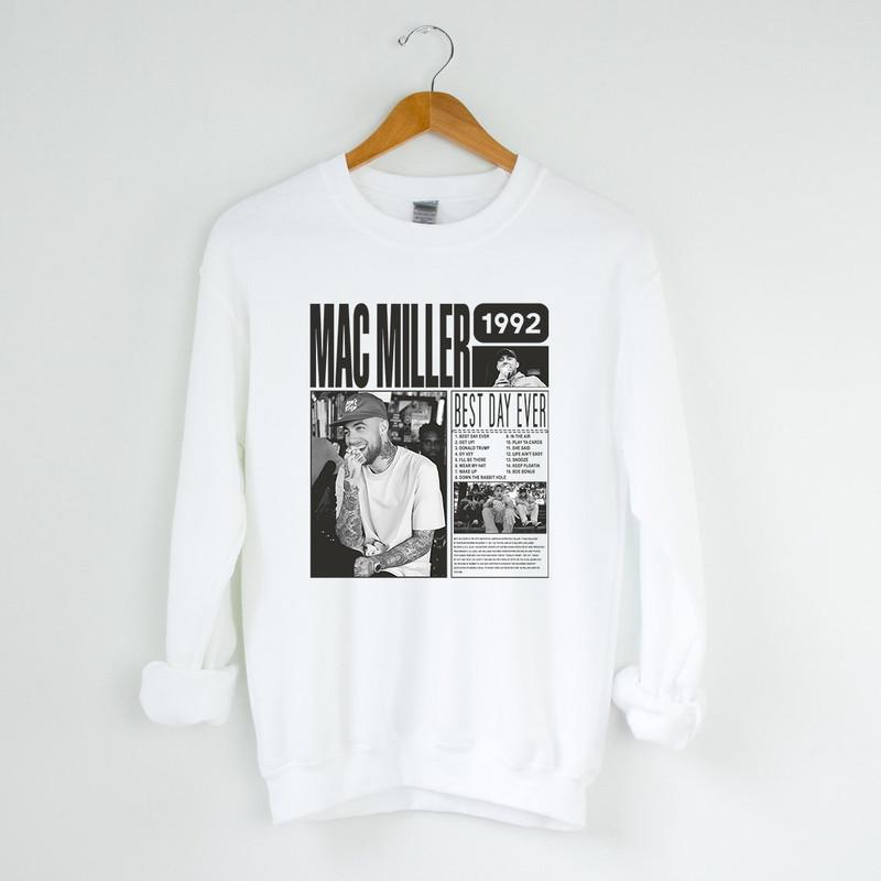 Mac Miller Best Day Ever Album Sweatshirt, T-Shirt, Hoodie