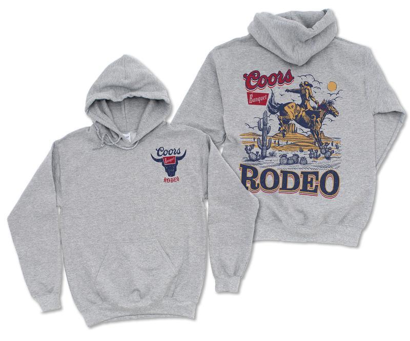 Coors Rodeo Vintage Graphic T-Shirt, Retro Cowboy Shirt, Coors Rodeo Sweatshirt, Hoodie