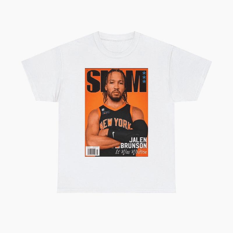 Jalen Brunson New York Knicks Nba Slam Cover Tee Shirt, Shirt For Men , Women, Sweatshirt, Hoodie