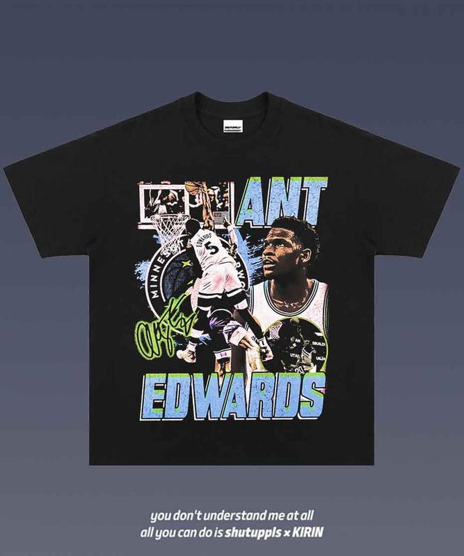 Anthony Edwards TEE 1.29 Graphic Tee  Gift For Fan