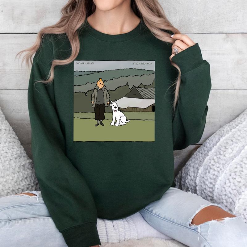 Dog funny Tshirt Retro Sweatshirt Hoodie