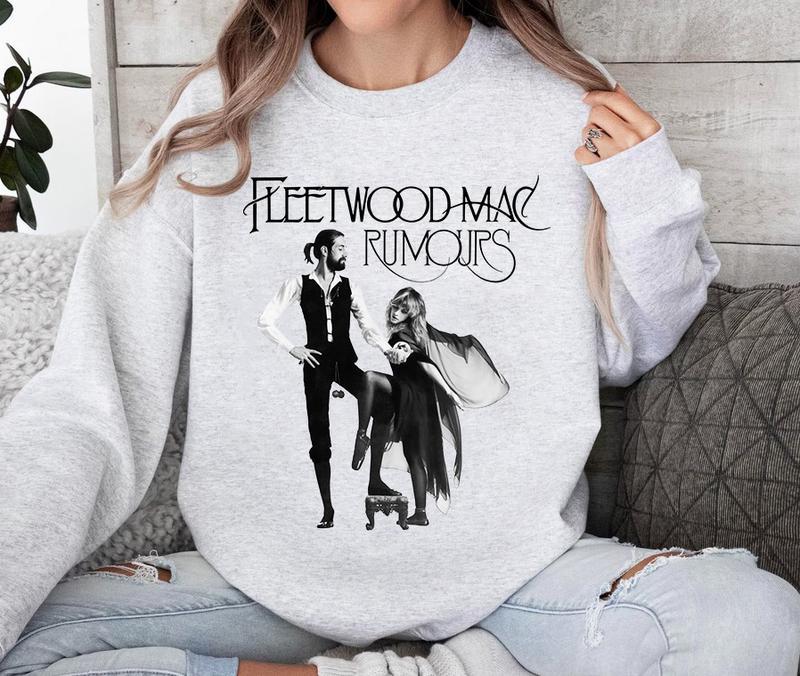 Fleetwood Mac Shirt Sweatshirt , Classic Rock Shirt, Soft Rock Vintage Gift Sweatshirt, Gift For Couple Sweatshirt