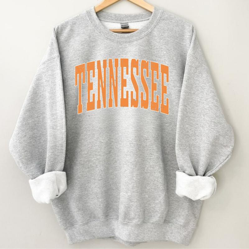 Tennessee T-Shirts Sweatshirt, Vintage Tennessee Shirt Sweatshirt, Tennessee Travel Gift, Tennessee Game Day, Retro Style Shirt