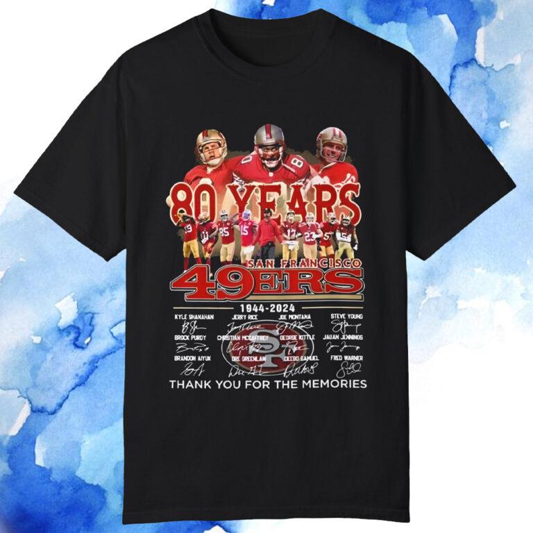 49 E.R.S 80 Years 1944–2024 Unisex T-Shirt Size S-4XL