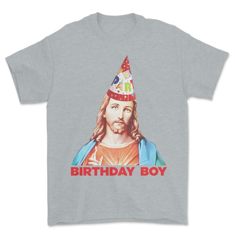 Jesus Birthday Boy Tee, Christian Tees For Men, For Women