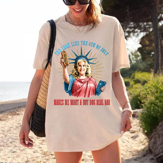 You look like the 4th of July Tshirt Sweatshirt Hoodie Unisex