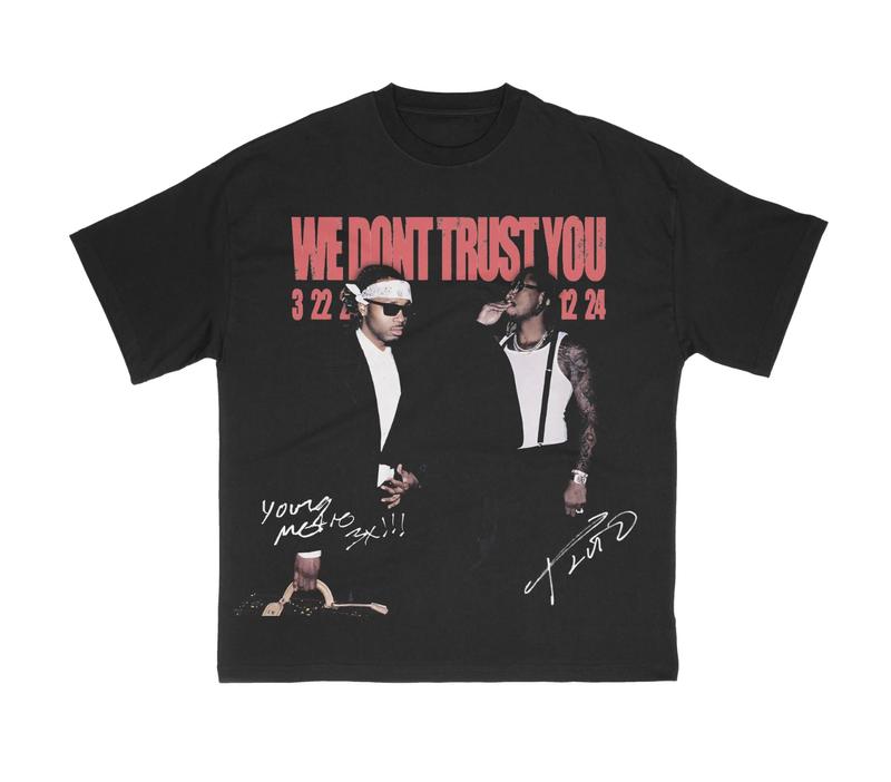 Metro Boomin and Future Shirt, We Don't Trust You Shirt, Rap Merch, Hip Hop Album, Future Freebandz, Metro Boomin, Rap Shirt