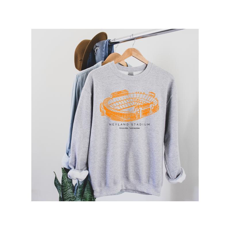Football Sweatshirt, College Football Stadium Sweatshirt All Teams NCAA, Gifts For Football Fan Sport Classic