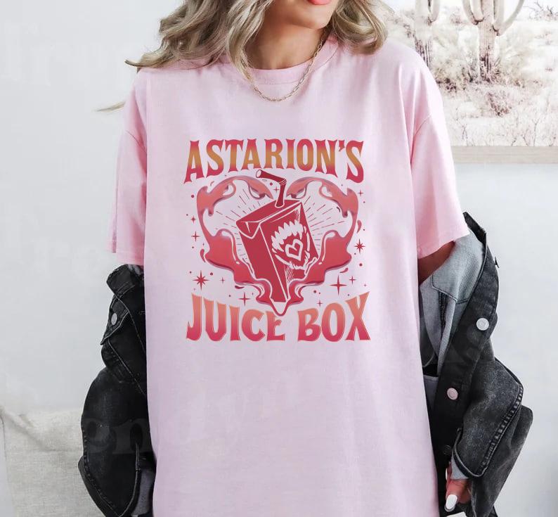 Astarion Bg3 Shirt, Funny Astarion Game Fan T-Shirt Sweatshirt Hoodie, Astarion BG3 Shirts, Astarion’s Juice Box BG3 T Shirt, High Elf Gaming Apparel,