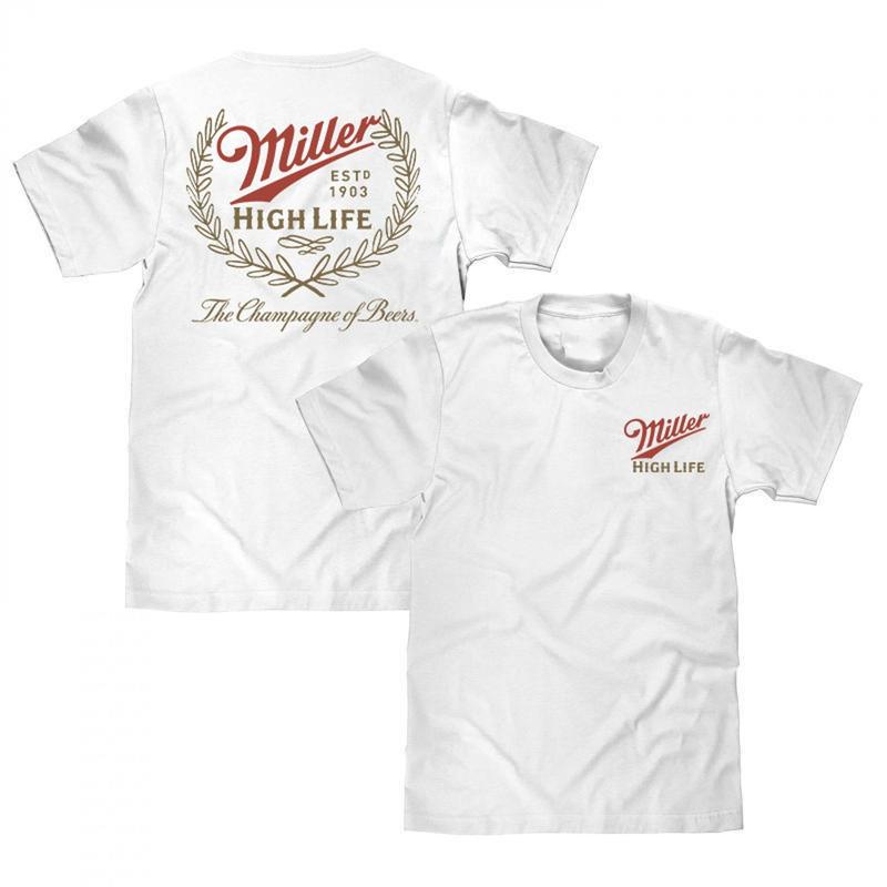 Miller High Life Shirt, Miller Shirt, Beer Shirt, Drinking Shirt, Adult Tshirt, Vintage Miller High Life Tshirt, Beer Lover Tee, Miller Lover Shirt, C