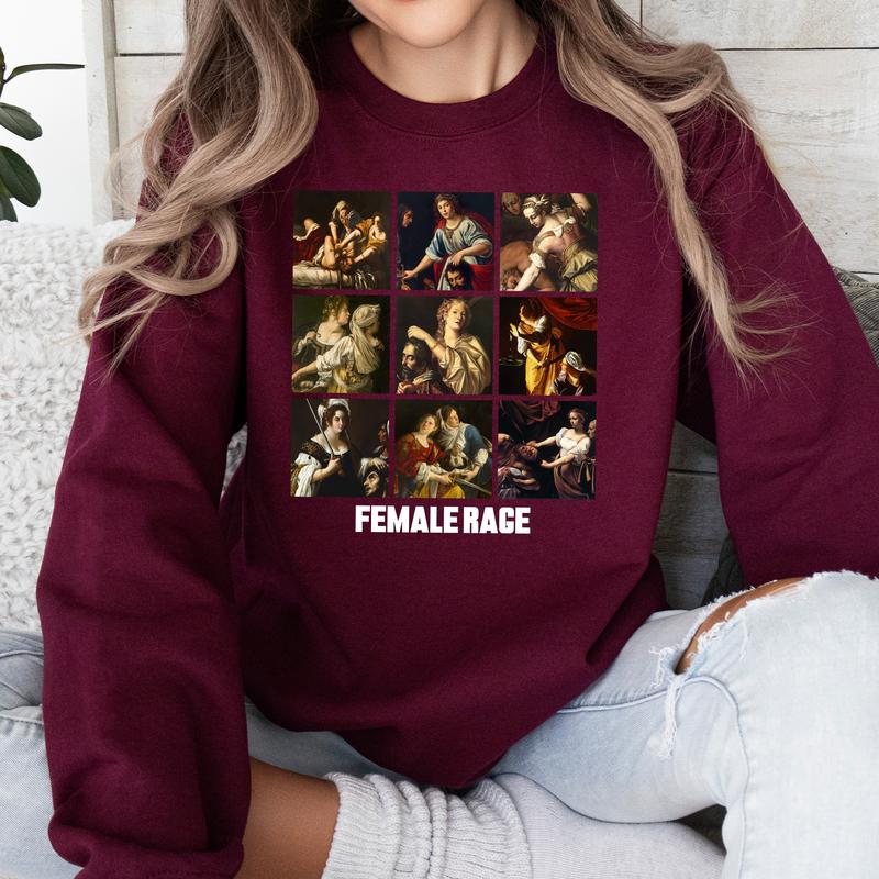 Female Rage Painting Collection Shirts