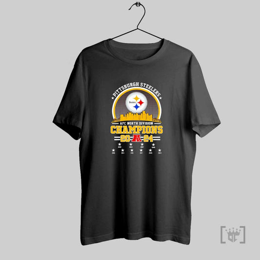 Pittsburgh Steelers 2024 Afc North Division Champions T Shirt