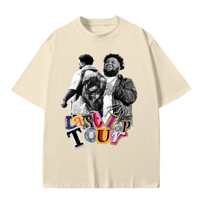 Rod Wave Last Lap Tour 2024 T-Shirt, Rod Wave Shirt T-Shirt , Last Lap Tour  T-Shirt Cotton Menswear