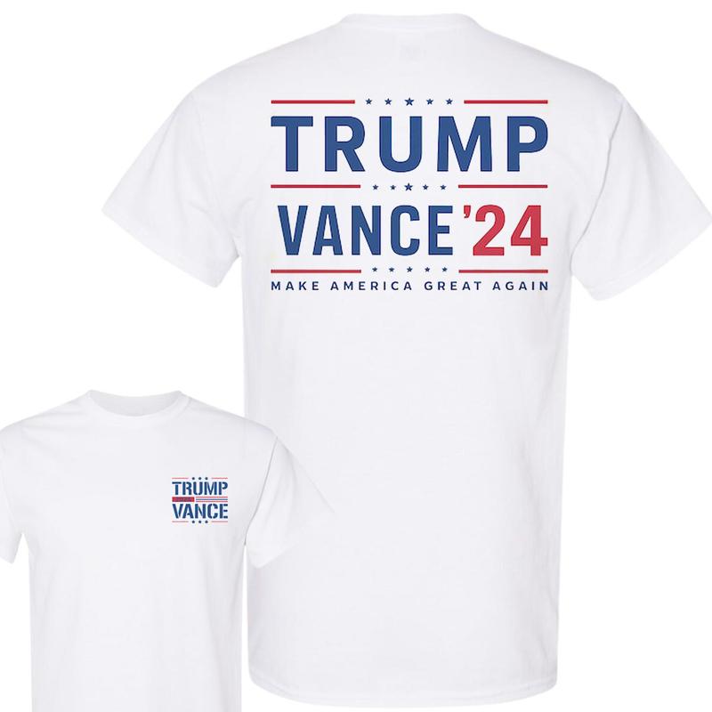 Trum Vance' 24 Make Ameica Great Shirt, President Trum, J.D. Vance Take America Back Shirt, Trum Supporter Shirt, MAGA Unisex Cotton Tee, For Men, For