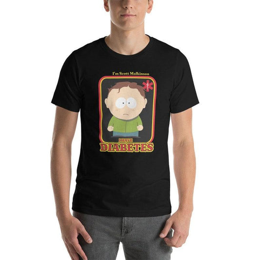 Scott Malkinson I Have Diabetes T-Shirt  South Park Shirt  Pop Culture Tee  Medical Alert