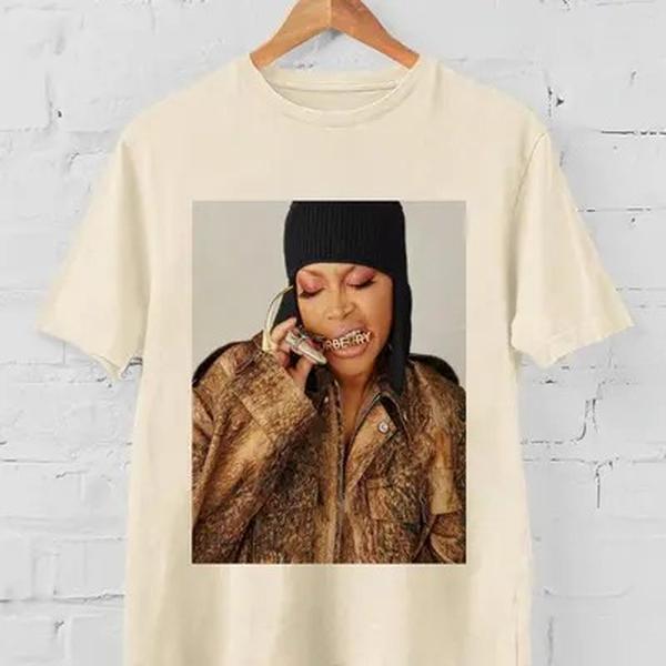 Erykah Badu 2023 Tshirt, Erykah Badu vintage,90s Erykah Badu Music t-shirt Gift, Women Unisex T-shirt Cotton Fit